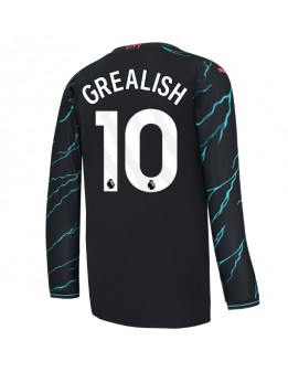 Manchester City Jack Grealish #10 Rezervni Dres 2023-24 Dugim Rukavima